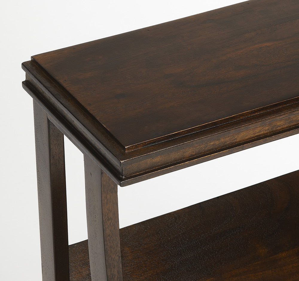 Butler Specialty Company - Pascal 16.25 in. W Wood Book Side Table, Dark Brown - 4441140