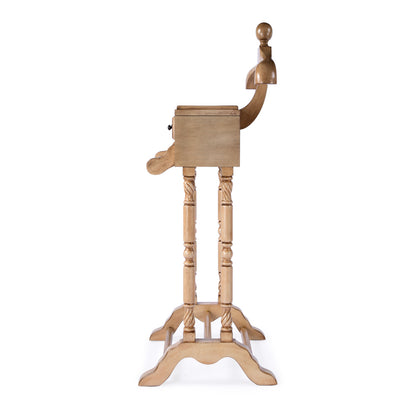 Butler Specialty Company - Petrov 46.25 in. H x 22 in. W Wood Clothing Valet Stand, Tan/Beige - 900424