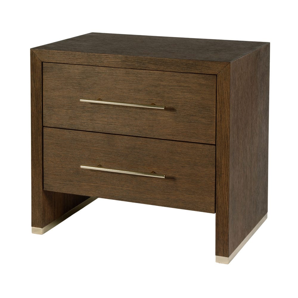 Butler Specialty Company - Porter 28 in. W Rectangular Wood 2 Drawer Nightstand, Brown - 6243275 view 1