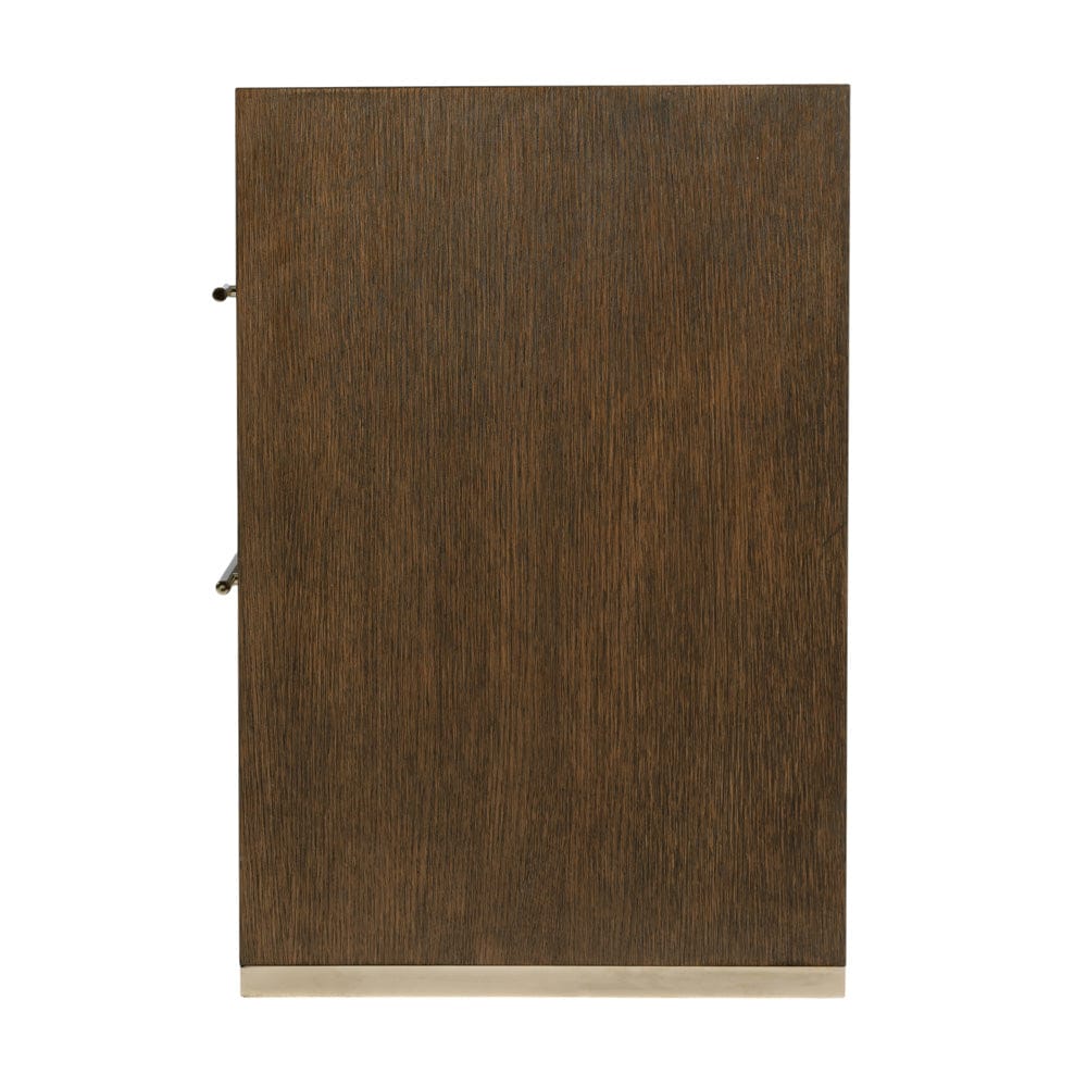 Butler Specialty Company - Porter 28 in. W Rectangular Wood 2 Drawer Nightstand, Brown - 6243275 view 3