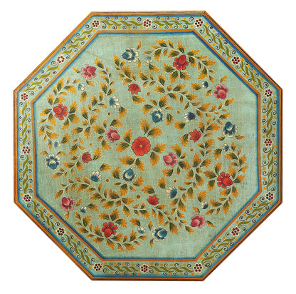 Butler Specialty Company - Artifacts - Priya Hand Painted Coffee Table, Green - 5362290