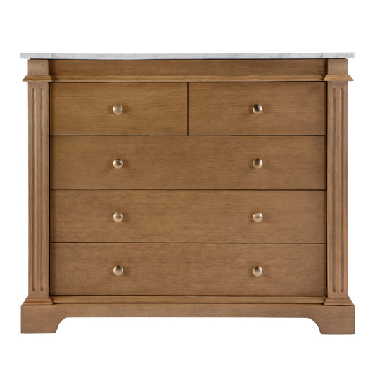 Butler Specialty Company - Rachelle 42 in. W Single Sink Bathroom Vanity Set, Light Brown - 5571495 view 2