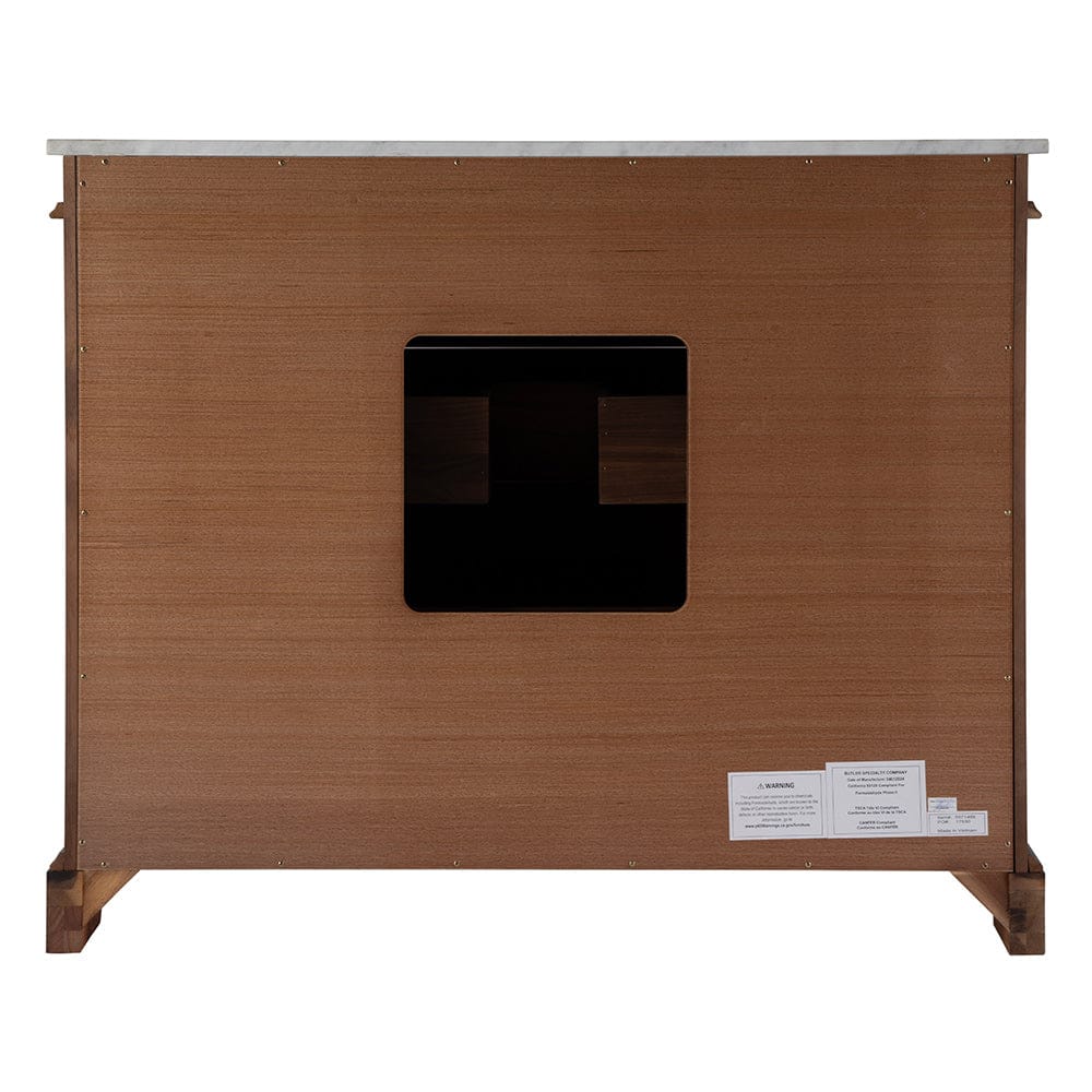 Butler Specialty Company - Rachelle 42 in. W Single Sink Bathroom Vanity Set, Medium Brown - 5571489 View 4