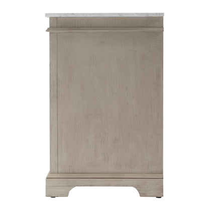 Butler Specialty Company - Rachelle 42 in. W. Single Marble Top Bathroom Vanity/Sink Set, Gray - 5571329