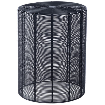 Butler Specialty Company - Renwick 14.25 in. W Round Iron Cage Side Table, Black - 3317025_CLOSEOUT