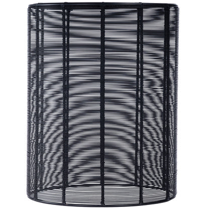 Butler Specialty Company - Renwick 14.25 in. W Round Iron Cage Side Table, Black - 3317025_CLOSEOUT
