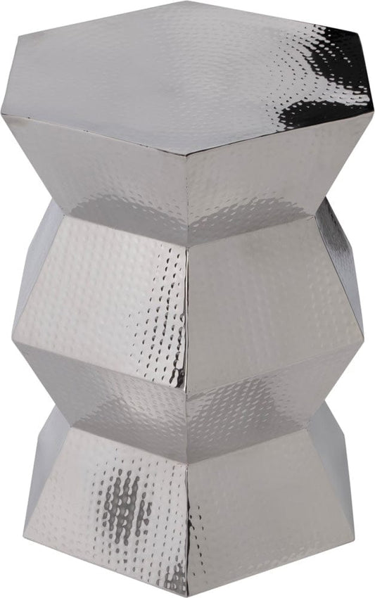 Butler Specialty Company Renzo 16 in. W Stainless Steel End Table  - Silver - 5933220 view 2