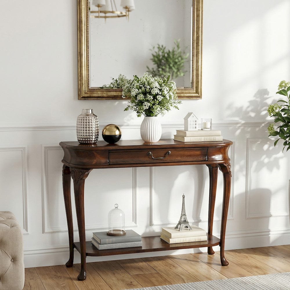 Butler Specialty Company - Ridgeland 36 in. W Rectangular Wood 1 Drawer Console Table, Dark Brown - 2110024 view 7