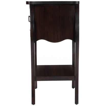 Butler Specialty Company - Rochelle 18 in. W Rectangular Wood 1 Drawer Nightstand, Dark Brown - 9308117