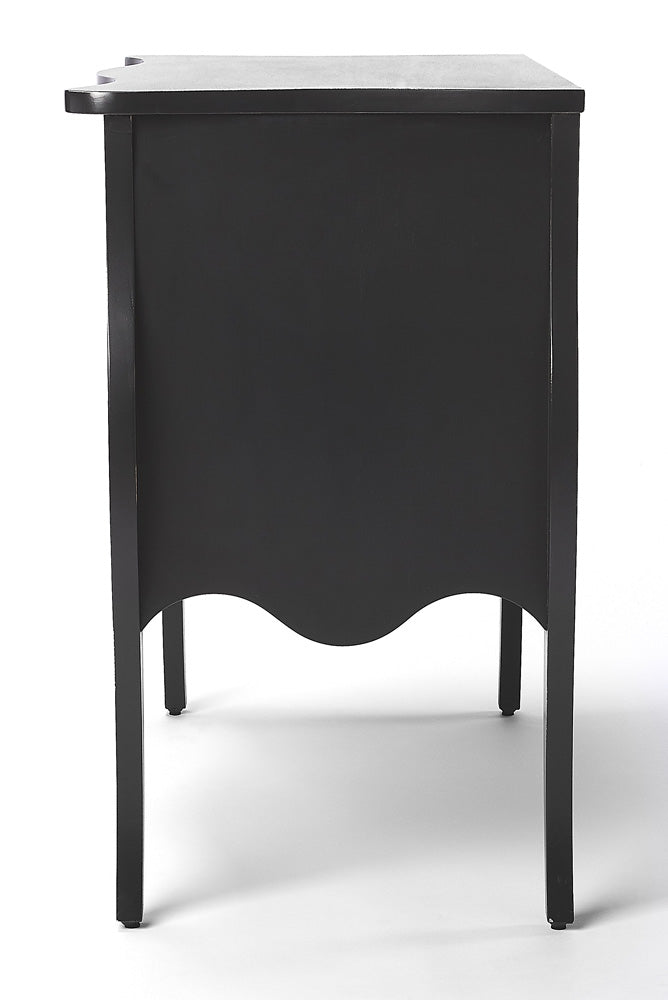 Butler Specialty Company - Rochelle 34 in. W Rectangular Wood 2 Drawer Accent Storage Chest, Black - 9307295
