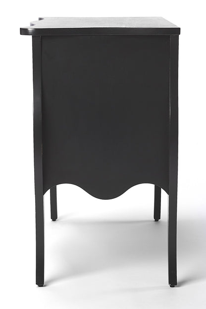 Butler Specialty Company - Rochelle 34 in. W Rectangular Wood 2 Drawer Accent Storage Chest, Black - 9307295