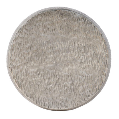 Butler Specialty Company - Sahara 12 in. W Round Stainless Steel End Table  - Antique Gold - 5939226 view 3