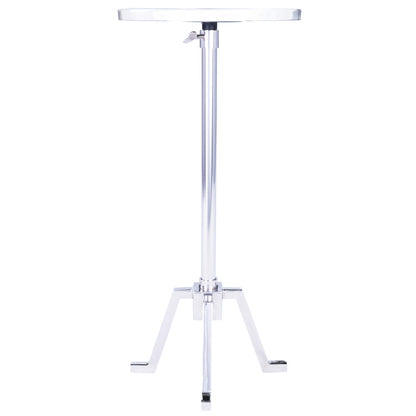 Butler Specialty Company - Sash Metal & Marble Side Table, Silver - 5491220