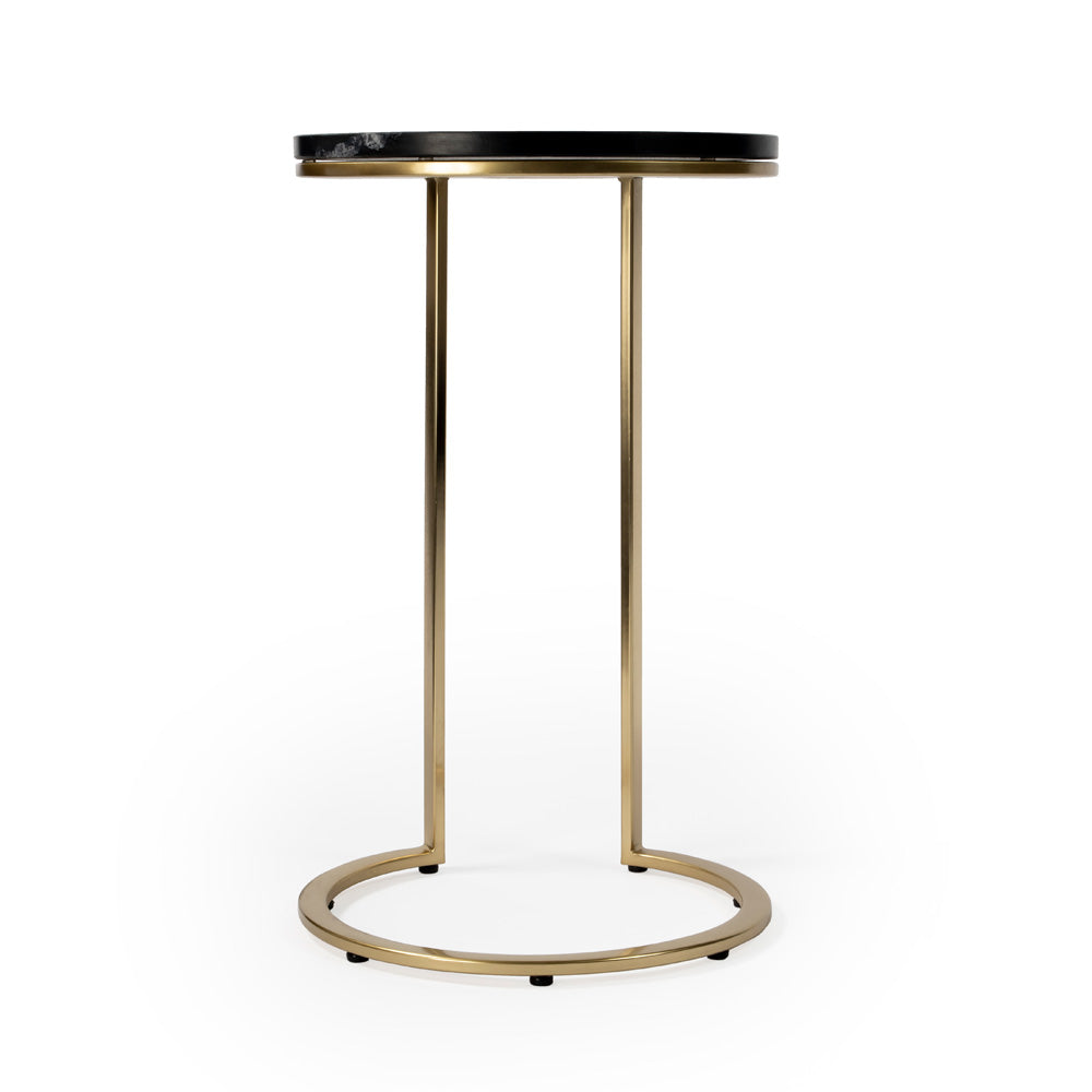 Butler Specialty Company - Shounderia Marble Side Table, Black - 5277402