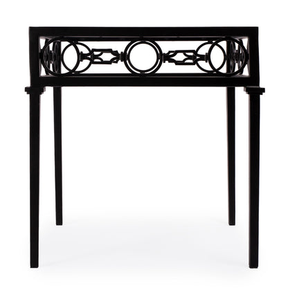 Butler Specialty Company - Southport Indoor/Outdoor 22.25 in. W Square Iron End Table, Black - 5664437