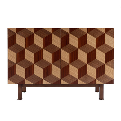 Butler Specialty Company - Stefan 40 in. W Rectangular Wood 2 Door Accent Storage Cabinet, Brown - 5771070_CLOSEOUT