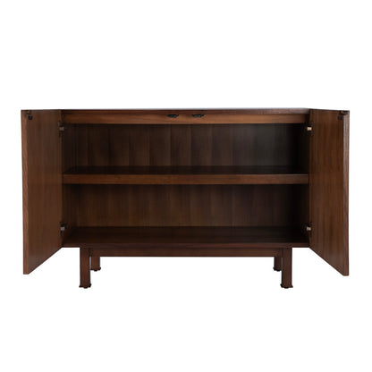 Butler Specialty Company - Stefan 40 in. W Rectangular Wood 2 Door Accent Storage Cabinet, Brown - 5771070_CLOSEOUT