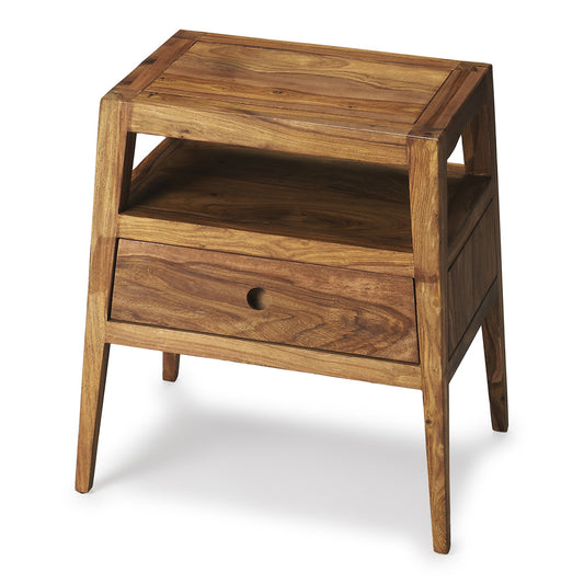 Butler Specialty Company - Stockholm 17 in. W Rectangular Modern 1 Drawer Nightstand , Light Brown - 3379140