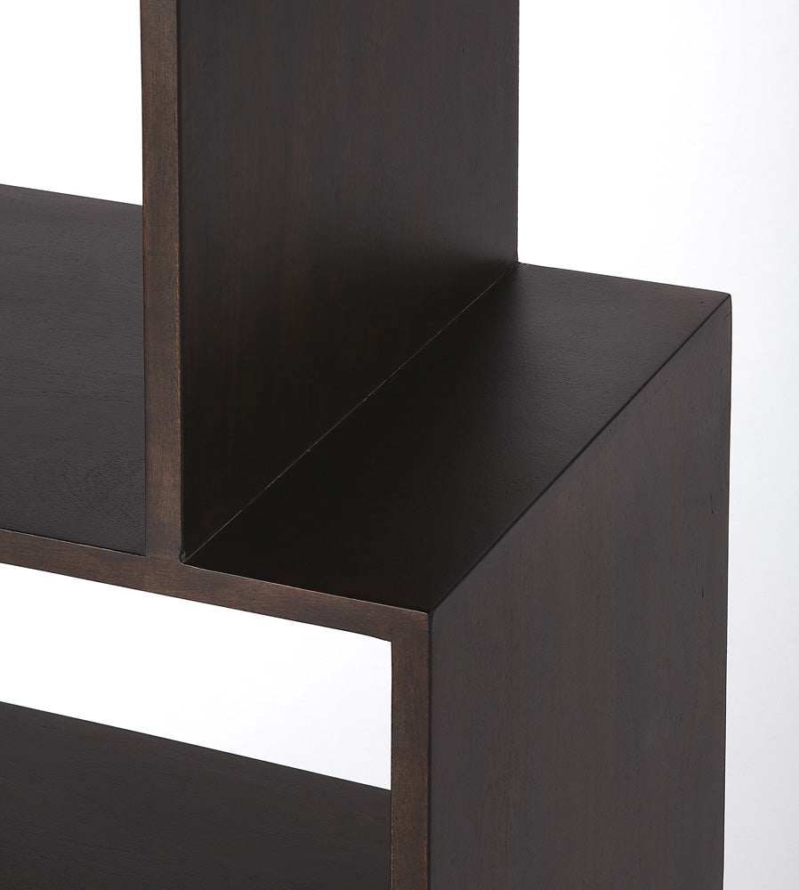 Butler Specialty Company - Stockholm 47.5 in. H x 21.5 in. W Wood 4 Shelf Etagere Bookshelf, Dark Brown - 3382403