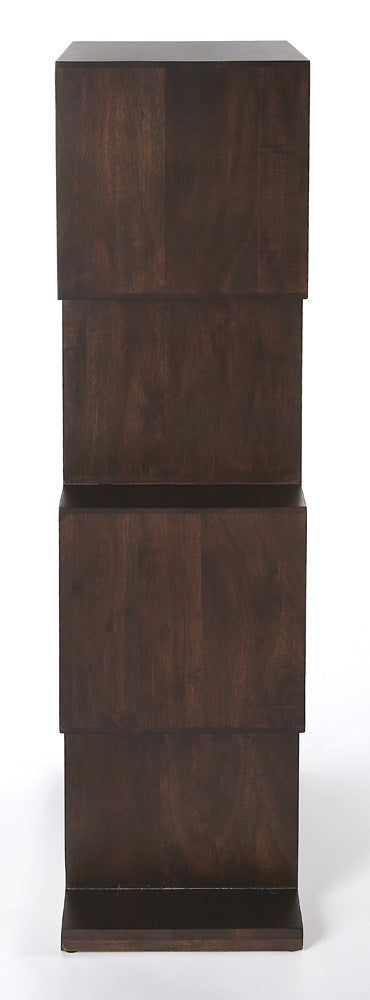 Butler Specialty Company - Stockholm 47.5 in. H x 21.5 in. W Wood 4 Shelf Etagere Bookshelf, Dark Brown - 3382403