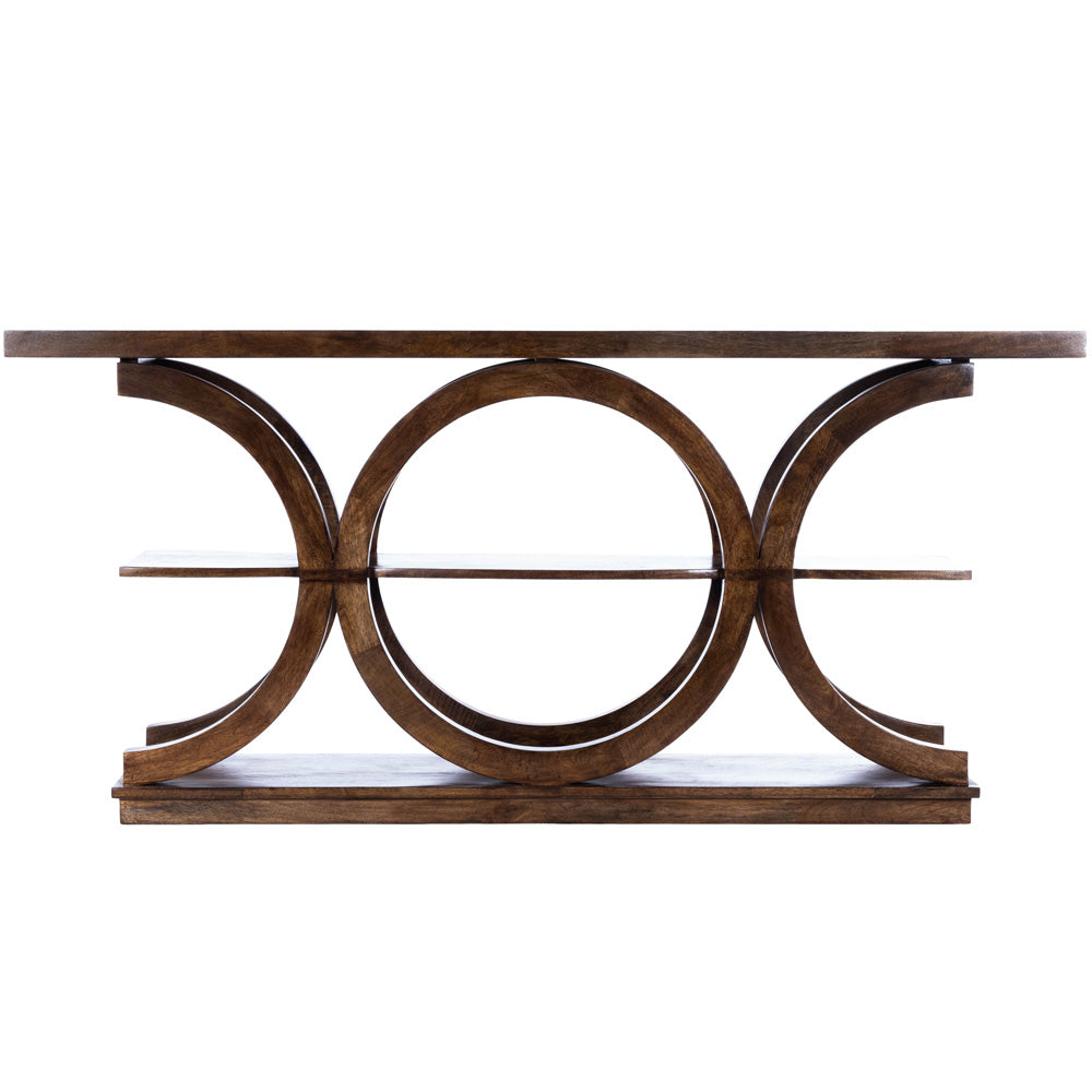 Butler Specialty Company - Stowe Rustic Console Table, Medium Brown - 5327354