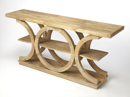 Butler Specialty Company - Stowe Rustic Modern Console Table, Light Brown - 5327312
