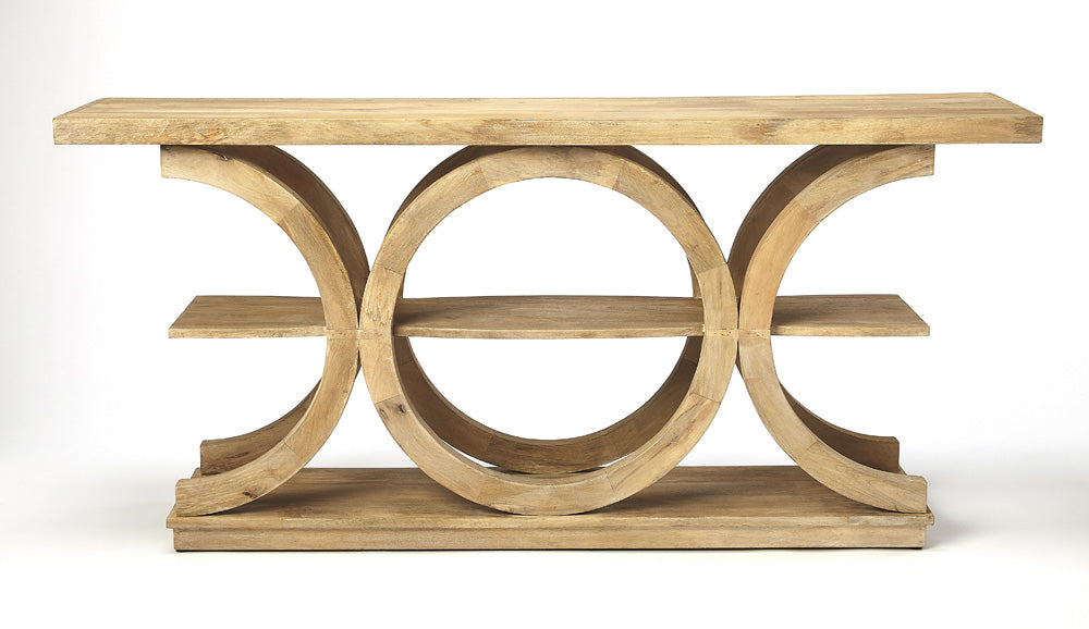 Butler Specialty Company - Stowe Rustic Modern Console Table, Light Brown - 5327312