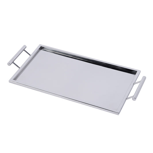 Butler Specialty Company - Tara Rectangle Serving Tray, Silver - 5800016 View 1