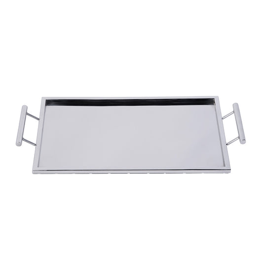 Butler Specialty Company - Tara Rectangle Serving Tray, Silver - 5800016 View 2