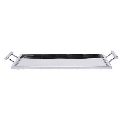 Butler Specialty Company - Tara Rectangle Serving Tray, Silver - 5800016 View 3