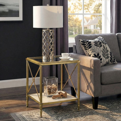 Butler Specialty Company - Taren End Table, Gold - 5309025 view 4