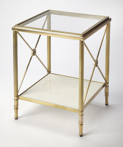 Butler Specialty Company - Taren End Table, Gold - 5309025