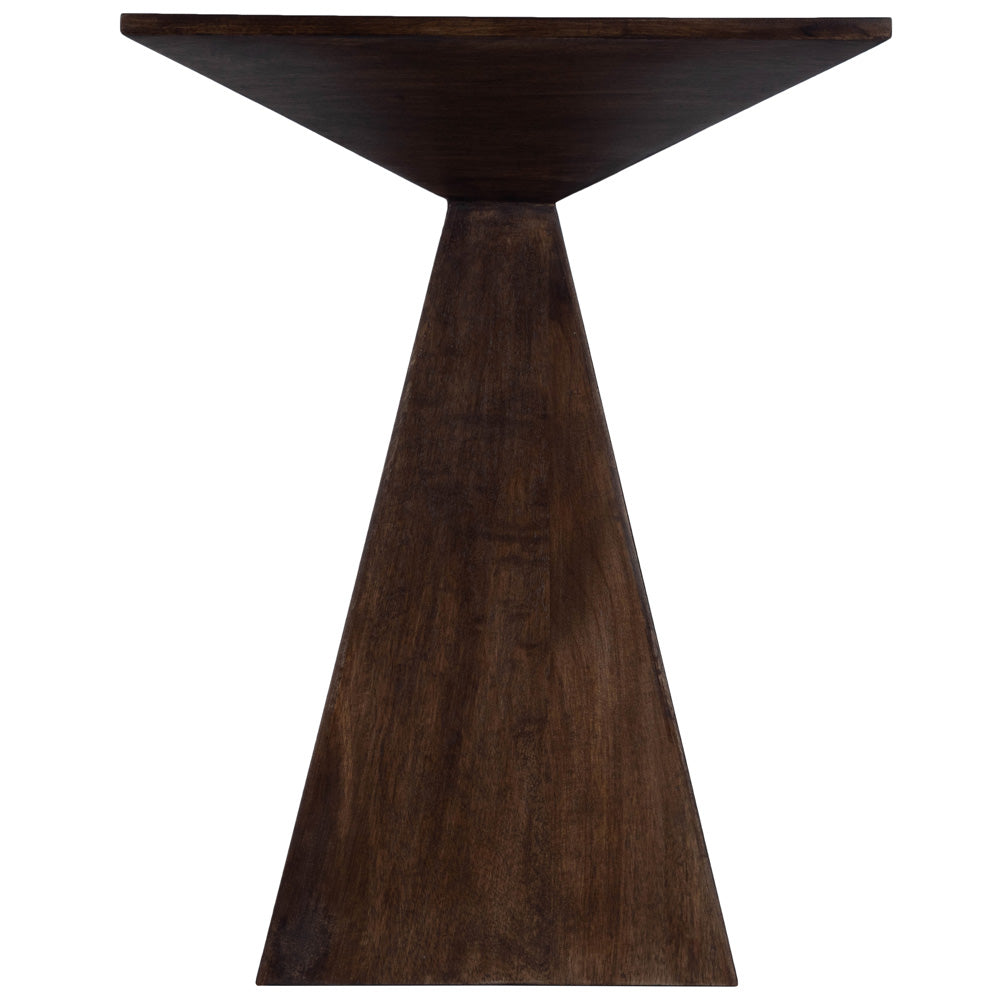 Butler Specialty Company - Titus 18 in. W Square Wood Modern End Table, Dark Brown - 4425403