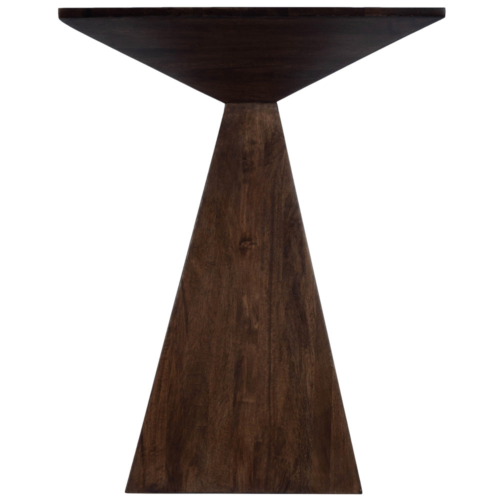 Butler Specialty Company - Titus 18 in. W Square Wood Modern End Table, Dark Brown - 4425403
