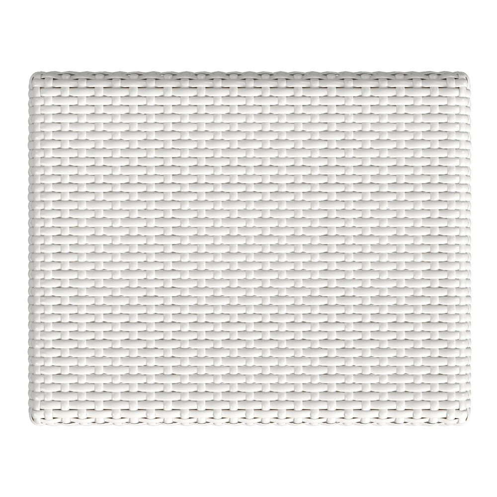 Butler Specialty Company - Robias - Tobias 18 in. Seat Height Round Rattan Stool, White - 5746304