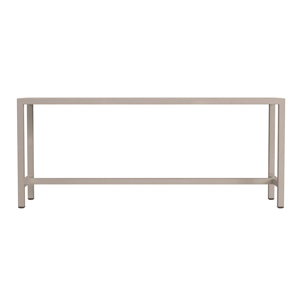 Butler Specialty Company - Tribeca 43.5 in. W Rectangular Iron Bench, Silver - 6125025