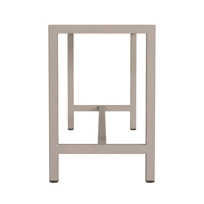 Butler Specialty Company - Tribeca 43.5 in. W Rectangular Iron Bench, Silver - 6125025