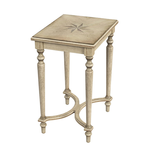 Butler Specialty Company - Tyler 18 in. W Rectangular Wood Side Table, Beige - 2116424