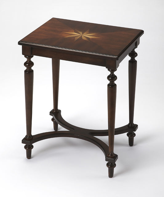 Butler Specialty Company - Tyler 18 in. W Rectangular Wood Side Table, Dark Brown - 2116024