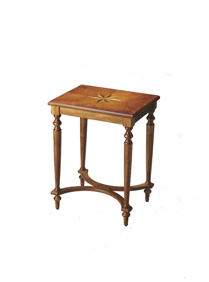 Butler Specialty Company - Tyler 18 in. W Rectangular Wood Side Table, Medium Brown - 2116101