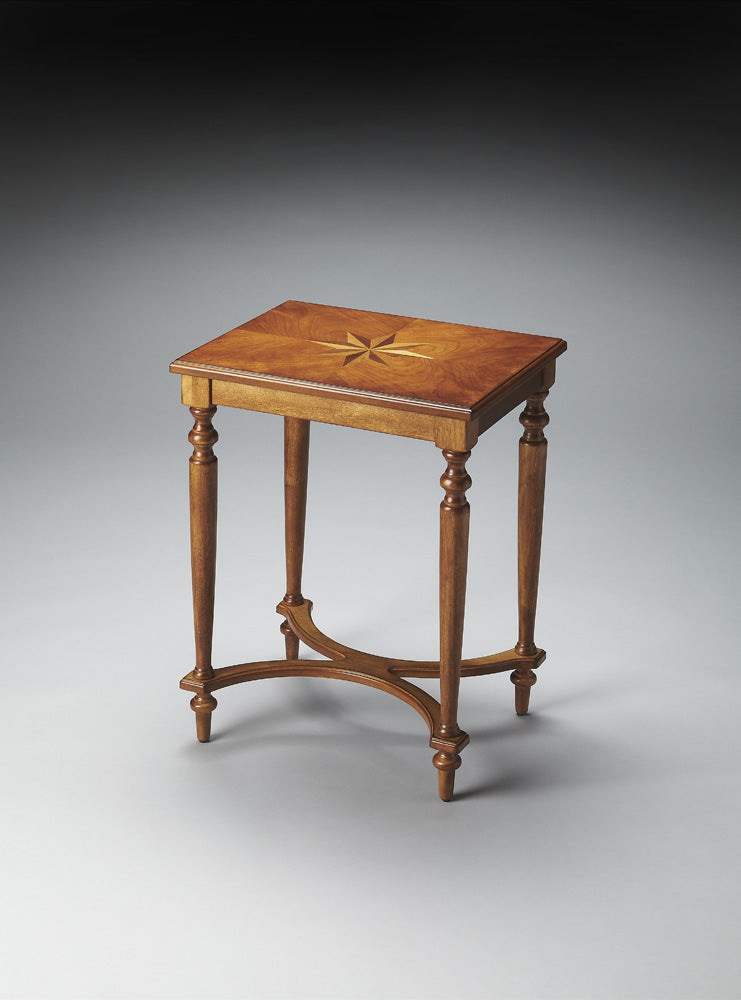 Butler Specialty Company - Tyler 18 in. W Rectangular Wood Side Table, Medium Brown - 2116101
