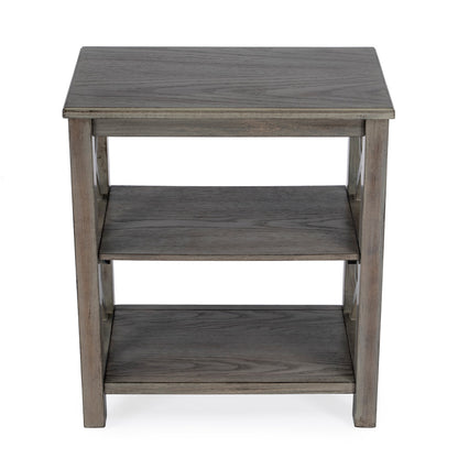 Butler Specialty Company - Vance 25 in. H x 22 in. W Wood 2 Shelf Bookcase, Light Brown - 4105248