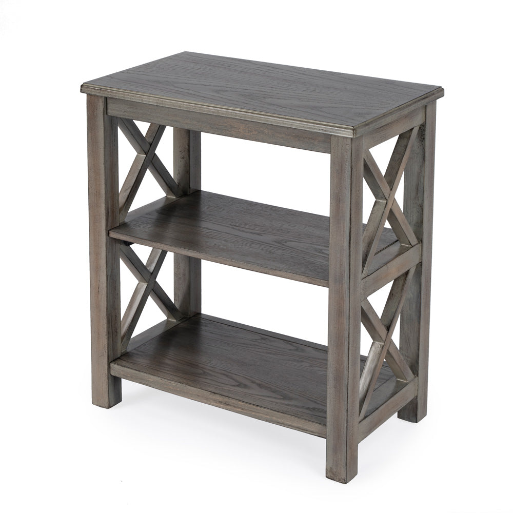 Butler Specialty Company - Vance 25 in. H x 22 in. W Wood 2 Shelf Bookcase, Light Brown - 4105248