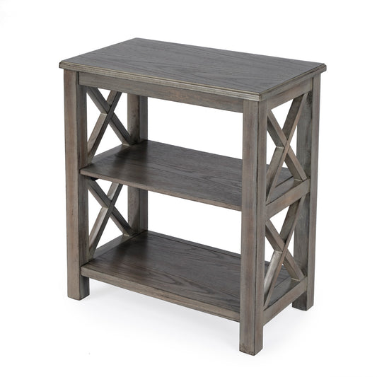 Butler Specialty Company - Vance 25 in. H x 22 in. W Wood 2 Shelf Bookcase, Light Brown - 4105248