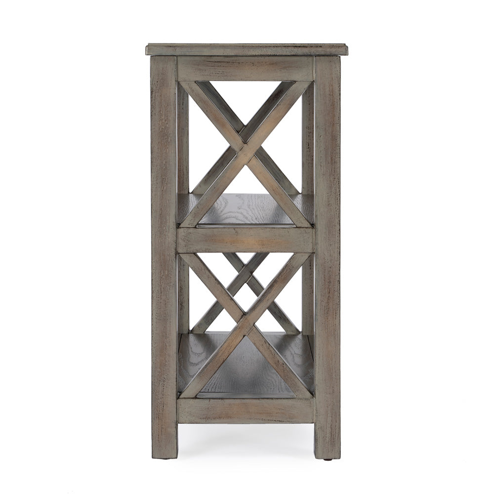Butler Specialty Company - Vance 25 in. H x 22 in. W Wood 2 Shelf Bookcase, Light Brown - 4105248