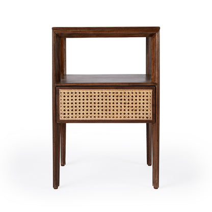 Butler Specialty Company - Vardo 1 Drawer Cane Nightstand, Multi - 5624140