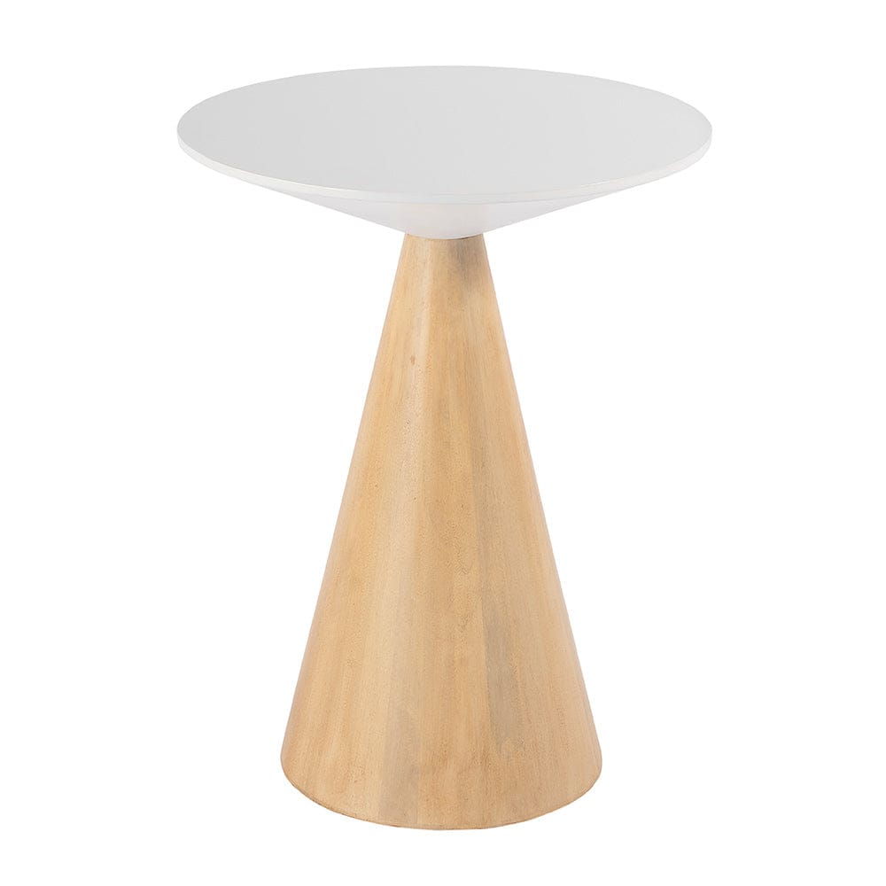 Butler Specialty Company - Via 20 in. W Round Solid Wood Side Table, Natural - 5845389 View 1