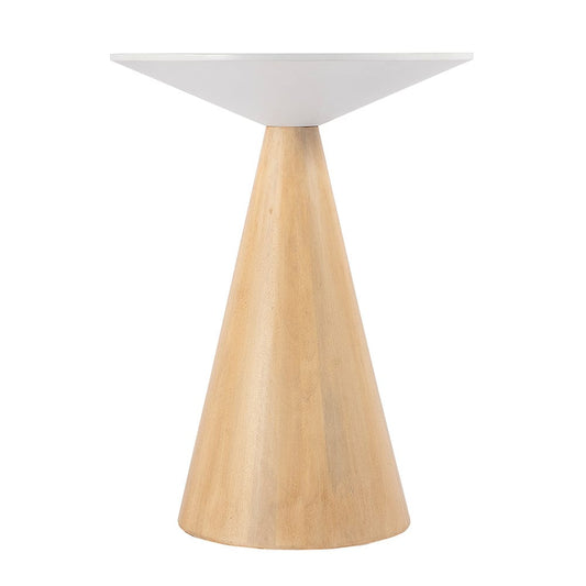 Butler Specialty Company - Via 20 in. W Round Solid Wood Side Table, Natural - 5845389 View 2