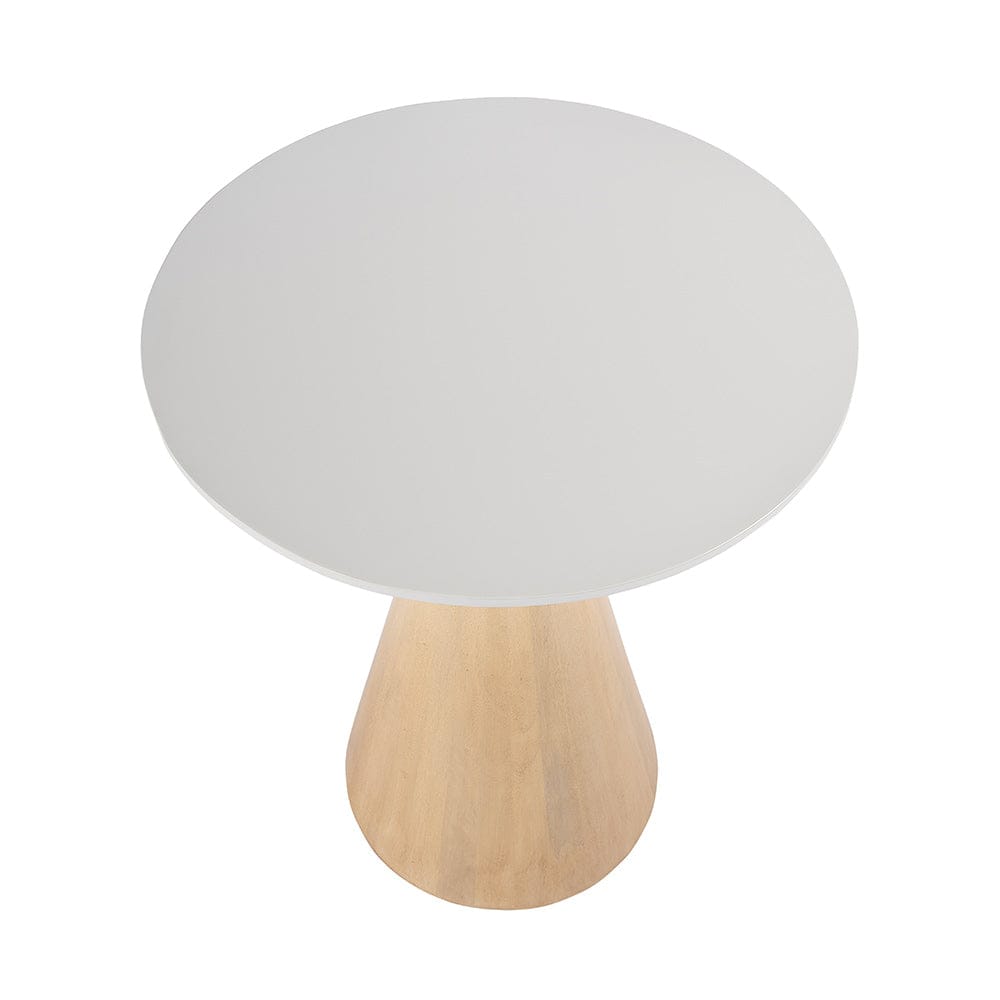 Butler Specialty Company - Via 20 in. W Round Solid Wood Side Table, Natural - 5845389 View 3