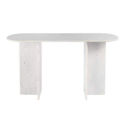 Butler Specialty Company - Vienna 54 in. W Rectangular 100% Marble Console/Sofa Table, White - 5867455 View 2